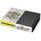 Vatican City Flag Distressed Xbox One Console Skin
